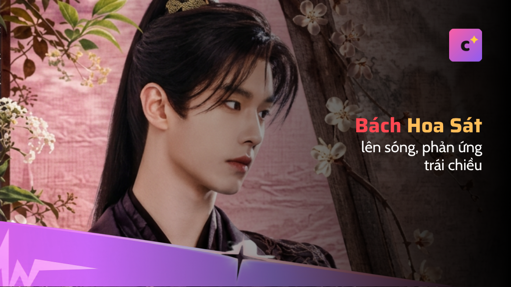 "Bách Hoa Sát" lên sóng: độ nhiệt vượt 27.000
